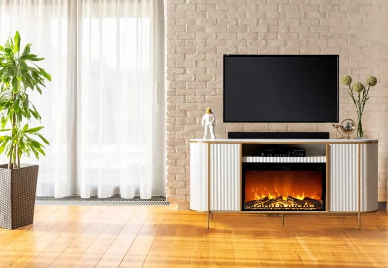 Transforming Spaces with Built In Electric Fireplaces | Angellique.com