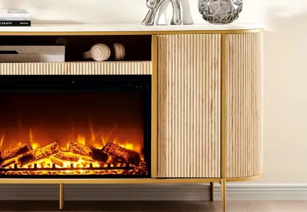 Transform Your Living Space with an Electric Fireplace and TV Stand | Angellique.com