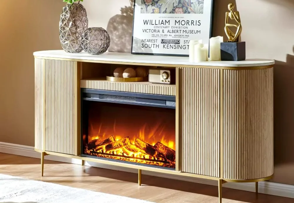Experience the Warmth and Elegance of Electric Fireplace Furniture | Angellique.com