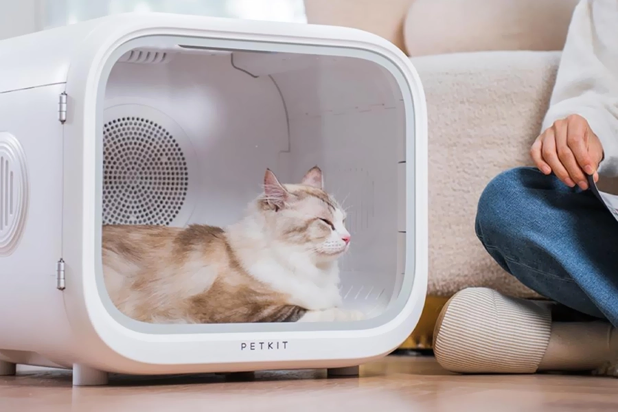 An Innovative Approach to Grooming: The Pet Air Dryer Box | Angellique.com