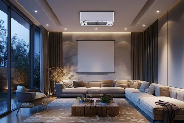 The Future of Home Cinema with the Best Long Throw Projector | Angellique.com