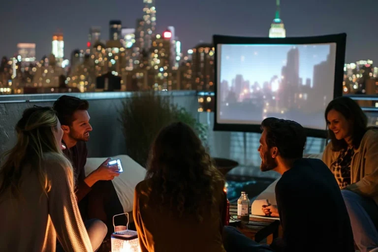 Transform Your Living Room into a Cinema with a Good LED Projector | Angellique.com