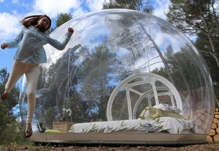 Captivating Adventures Await with the Transparent Crystal Bubble Tent | Angellique.com