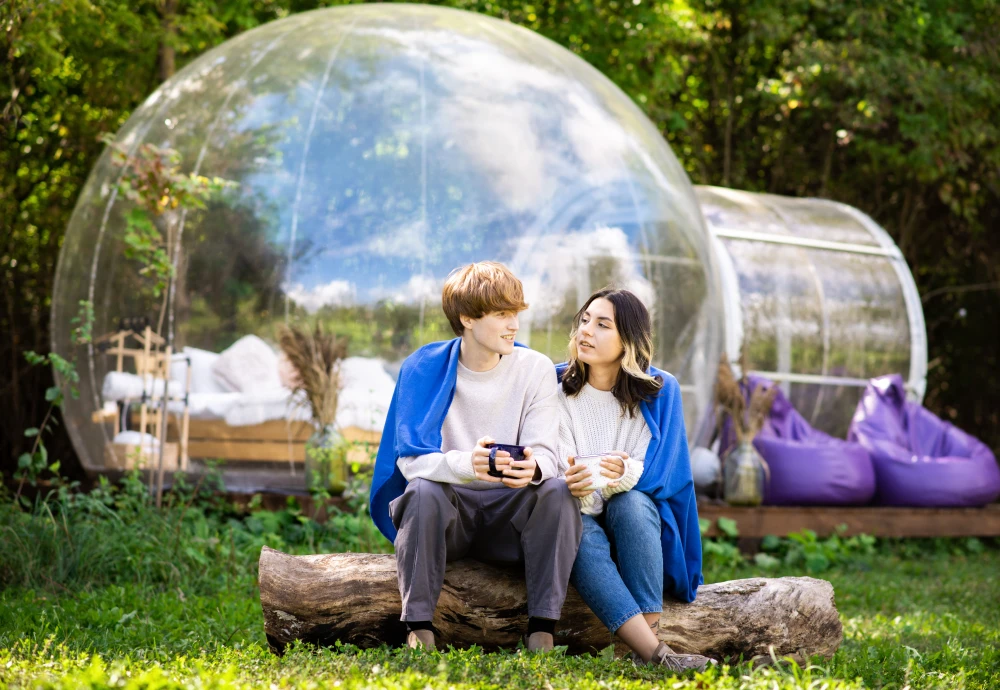 Immerse Yourself in Nature's Beauty with a Bubble Tent Inflatable | Angellique.com
