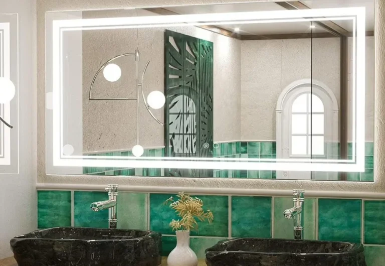 Brightening Your Morning Routine with an Anti Fog Bathroom Mirror With Light | Angellique.com