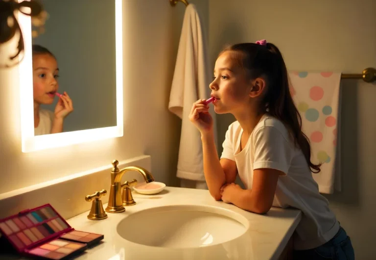 Illuminate Your Beauty Routine: The Power of a Makeup Vanity with Light Up Mirror | Angellique.com