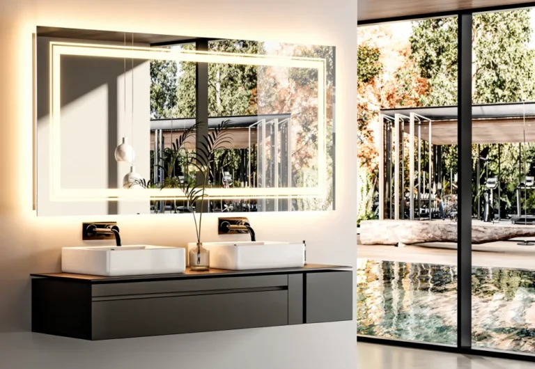 The Transformative Power of a Vanity Bathroom Mirror in Your Elegant Restroom | Angellique.com