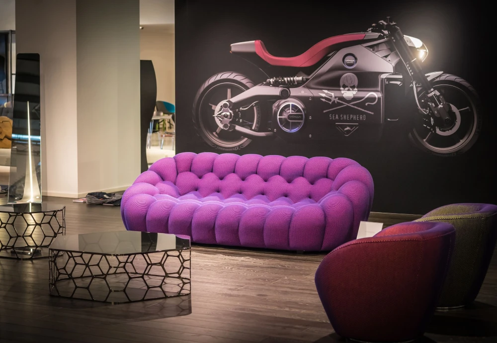 Redefining Living Room Luxury with Bubble Couch Blue | Angellique.com