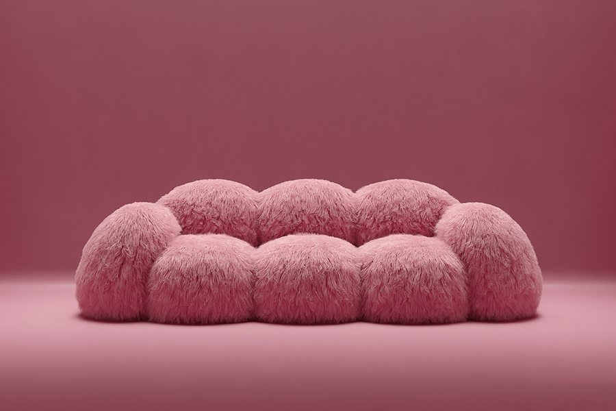 Transforming Spaces with a Dusty Pink Sofa | Angellique.com