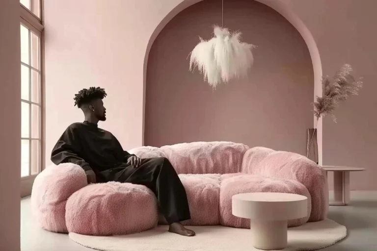 Transforming Spaces with a Pink Sofa Set: A New Wave in Interior Design | Angellique.com
