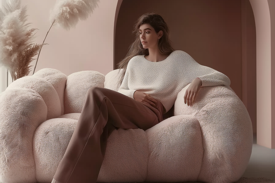 Transforming Your Living Space with a Pink Loveseat Sofa | Angellique.com