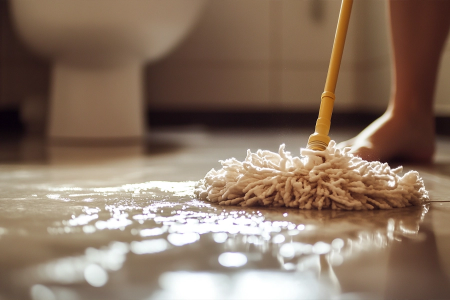 Battery-Powered Spin Mop